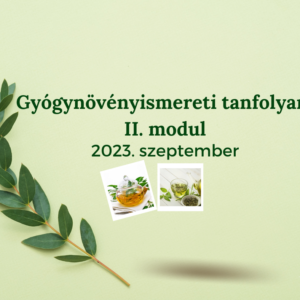 Gyógynövényismereti tanfolyam II. modul (2023. szeptember)