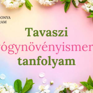 2026. Tavaszi gyógynövényismereti tanfolyam