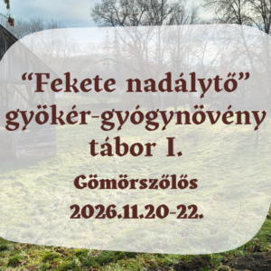 2026. Fekete nadálytő tábor I. - helyfoglaló